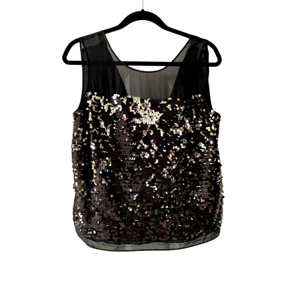 BCBG silk top